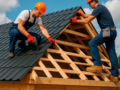 Монтаж кровли