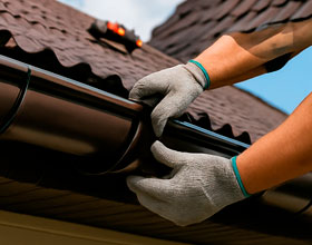 Установка водостока