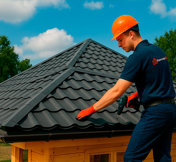 Вальмовая крыша под ключ в Кирове